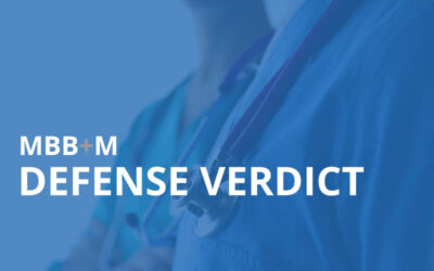 Defense Verdict Obtained on Behalf of Hospitalist